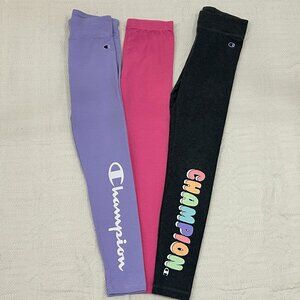 Bundle: (3) Girls Leggings - Small